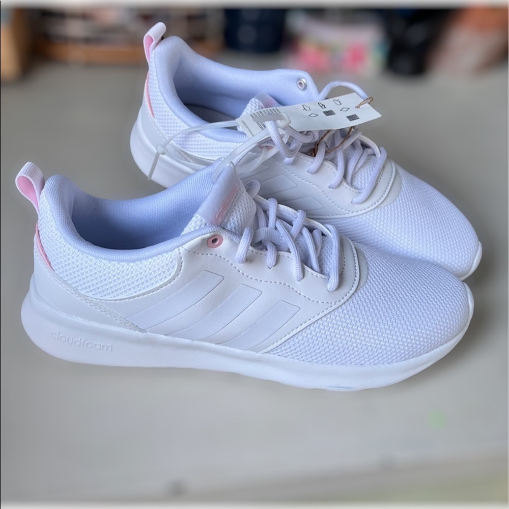 Adidas White Cloud Form Shoes